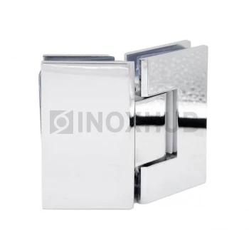 Петля (302 PBrass) стекло-стекло 135° (без фаски), латунь, полированный хром