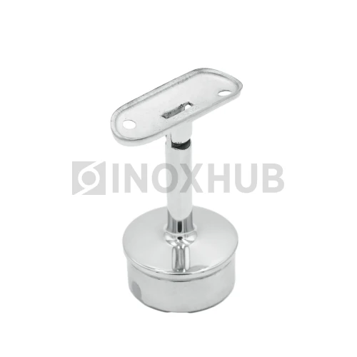 Наконечник штырь с ложементом (Ø50.8) регулируемый, Ø50.8×1.5 мм, AISI 304, GRIT 600