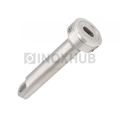 Крепление без стеклодержателя 103 мм (203-103 SSS), AISI 304, нерж. сталь матовая Крепление без стеклодержателя 103 мм (203-103 SSS), AISI 304, нерж. сталь матовая