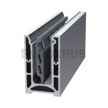 Профиль 106 БАЗА комплект, 62.0×106.0×6000 мм, не анодированный алюминий