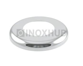 Низ стойки малый декоративный, Ø38.1×74.0 мм, AISI 304, GRIT 600