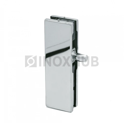 Фитинг на фрамугу (130P PSS) с осью и монтажной пластиной, стекло 10-12 мм, нерж. сталь полированная Фитинг на фрамугу (130P PSS) с осью и монтажной пластиной, стекло 10-12 мм, нерж. сталь полированная