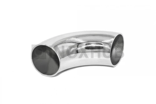 Отвод удлиненный, Ø38.1×1.5 мм, AISI 201, GRIT 600