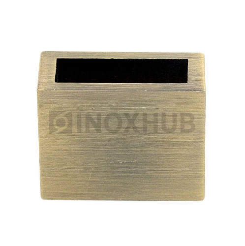 Держатель штанги (343 Bronze) стена-штанга 30×10 мм, под Бронзу Держатель штанги (343 Bronze) стена-штанга 30×10 мм, под Бронзу