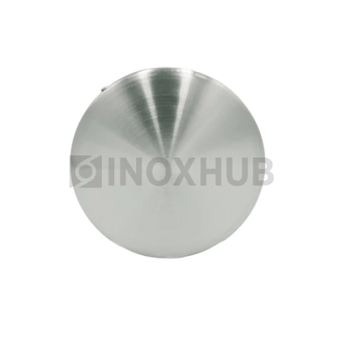 Заглушка забивная штамп., Ø50.8 мм, AISI 304, GRIT 320