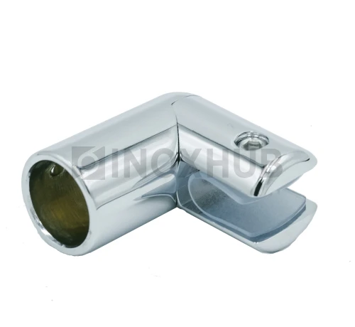 Держатель стекла (914АV PC) торцевой с выносом, штанга Ø19 мм, полированный хром Держатель стекла (914АV PC) торцевой с выносом, штанга Ø19 мм, полированный хром