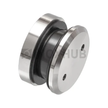 Точечное крепление (501a SSS) не регулируемое без зенковки, 6 мм, матовая нерж. сталь