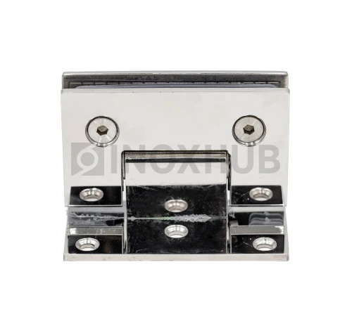 Петля (305 PSS) стена-стекло (без фаски) одностороннее крепление, нерж. сталь полированная Петля (305 PSS) стена-стекло (без фаски) одностороннее крепление, нерж. сталь полированная