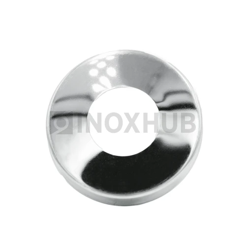 Низ стойки большой декоративный, Ø38.1×86.0 мм, AISI 304, GRIT 600