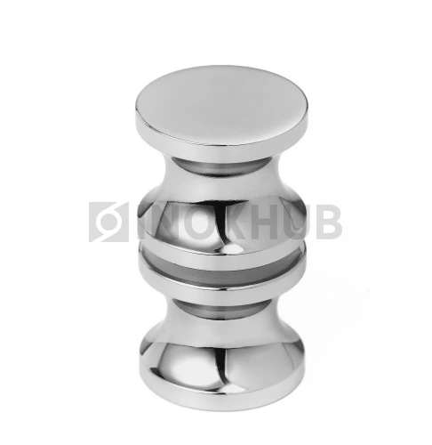 Кноб (691 PC), стекло 6.0-12.0 мм, полированный хром Кноб (691 PC), стекло 6.0-12.0 мм, полированный хром