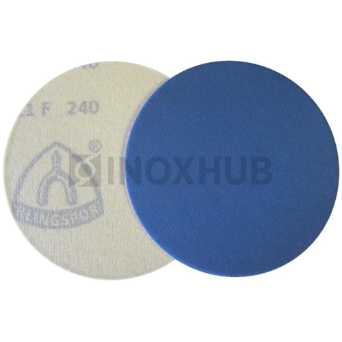 Самозацепляемый шлифовальный круг циркон., Ø125 мм, P320 (50 шт. в упаковке)