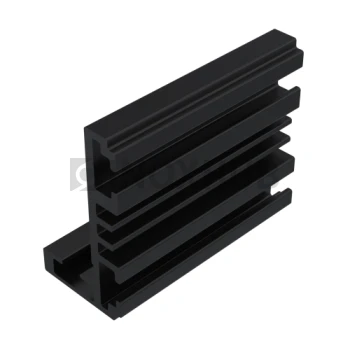 Комплект (801 BLC) L-обр. дверной коробки, 2300+2300+1300 мм, алюминий, RAL 9005 Черный мат