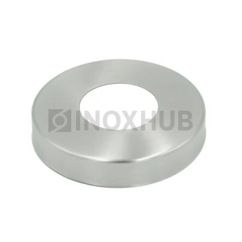 Низ стойки большой декоративный, Ø38.1×84.0 мм, AISI 304, GRIT 320