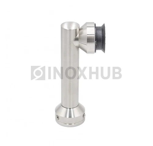 Крепление стекло-стена (205-103 SSS) под зенковку, AISI 304, нерж. сталь матовая