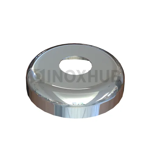 Низ стойки малый декоративный, Ø16.0×60.0 мм, AISI 304, GRIT 600