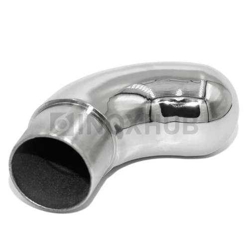 Отвод оконечный, Ø38.1×1.5 мм, AISI 304, GRIT 600