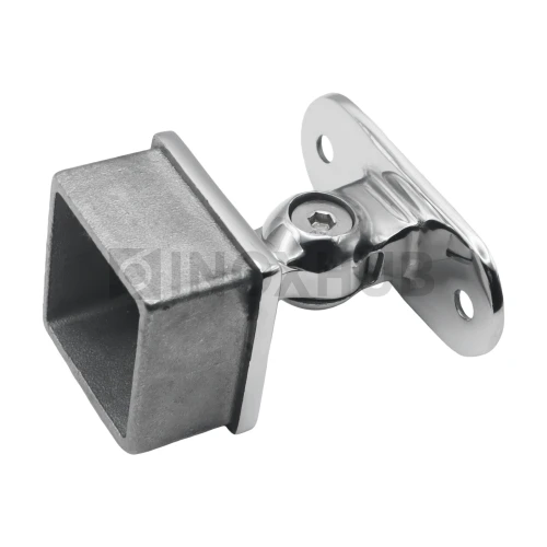 Наконечник шаровой рег. литой внутренний под плоскость, 40×40 мм, AISI 304, GRIT 600