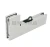 Фитинг угловой (140B SSS) на фрамугу с ответной частью под замок, со стопором, нерж. сталь матовая