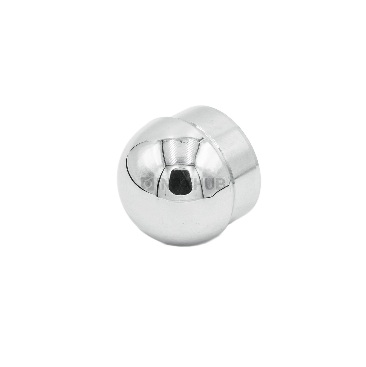 Заглушка сферическая со вставкой, Ø38.1 мм, AISI 304, GRIT 600