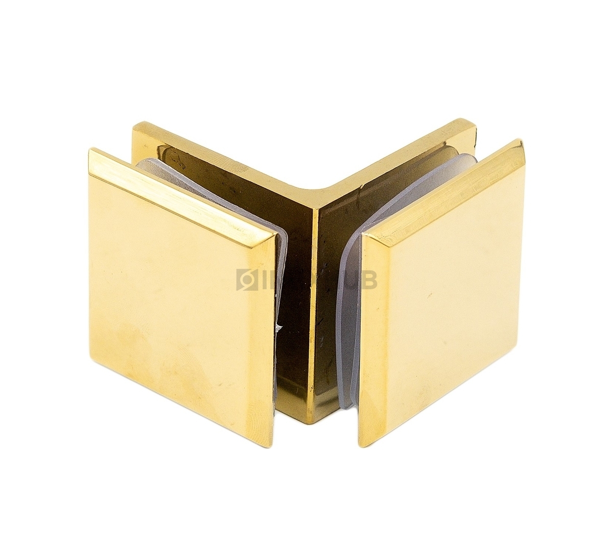 Коннектор (725 Gold) стекло-стекло 90°, под Золото