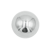 Заглушка сферическая под сварку, Ø38.1 мм, AISI 304, GRIT 600