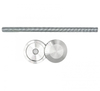 Точечный стеклодержатель, стекло 6.0-30.0 мм, М12, AISI 304, GRIT 320