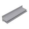 Уплотнитель 6 мм на нащельник к несущему профилю, серый