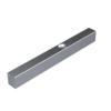 Профиль крепления магнита на стену (717-2200 AL), L=2200, Анодированный алюминий