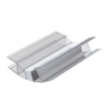 Профиль (207-8) магнит белый 125-145º L=2200 (1компл/2 шт), стекло 8.0 мм 