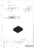 Профиль (210-8-2500 BLC) магнит 90º/180º, L=2500 (1компл/2 шт), стекло 8.0 мм, ПВХ Черный мат