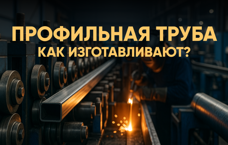 Как изготавливают профильную трубу Как изготавливают профильную трубу