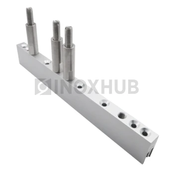 Кондуктор алюминиевый для монтажа козырька на алюминиевый фасад, 275 мм Кондуктор алюминиевый для монтажа козырька на алюминиевый фасад, 275 мм