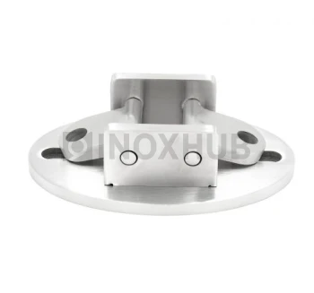 Крепление тяги к стене двойное регулируемое, AISI 316, GRIT 320 Крепление тяги к стене двойное регулируемое, AISI 316, GRIT 320