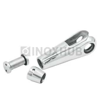 Наконечник для крепления тяги правый, М14 шаг Р=2, AISI 316, GRIT 600 Наконечник для крепления тяги правый, М14 шаг Р=2, AISI 316, GRIT 600