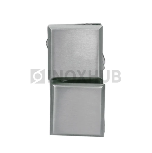 Коннектор (724 SC) стекло-стекло 180°, матовый хром Коннектор (724 SC) стекло-стекло 180°, матовый хром