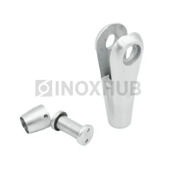 Наконечник для крепления тяги правый, M14 шаг Р=2, AISI 316, GRIT 320  Наконечник для крепления тяги правый, M14 шаг Р=2, AISI 316, GRIT 320